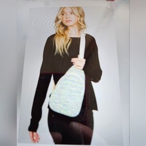 A Girl Thing Multicolor Patterned Bag